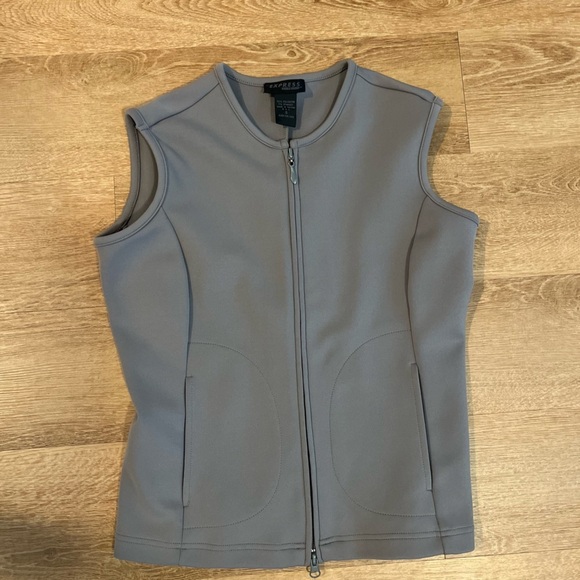 Express Tops - VINTAGE EXPRESS ZIP SHIRT SIZE S
